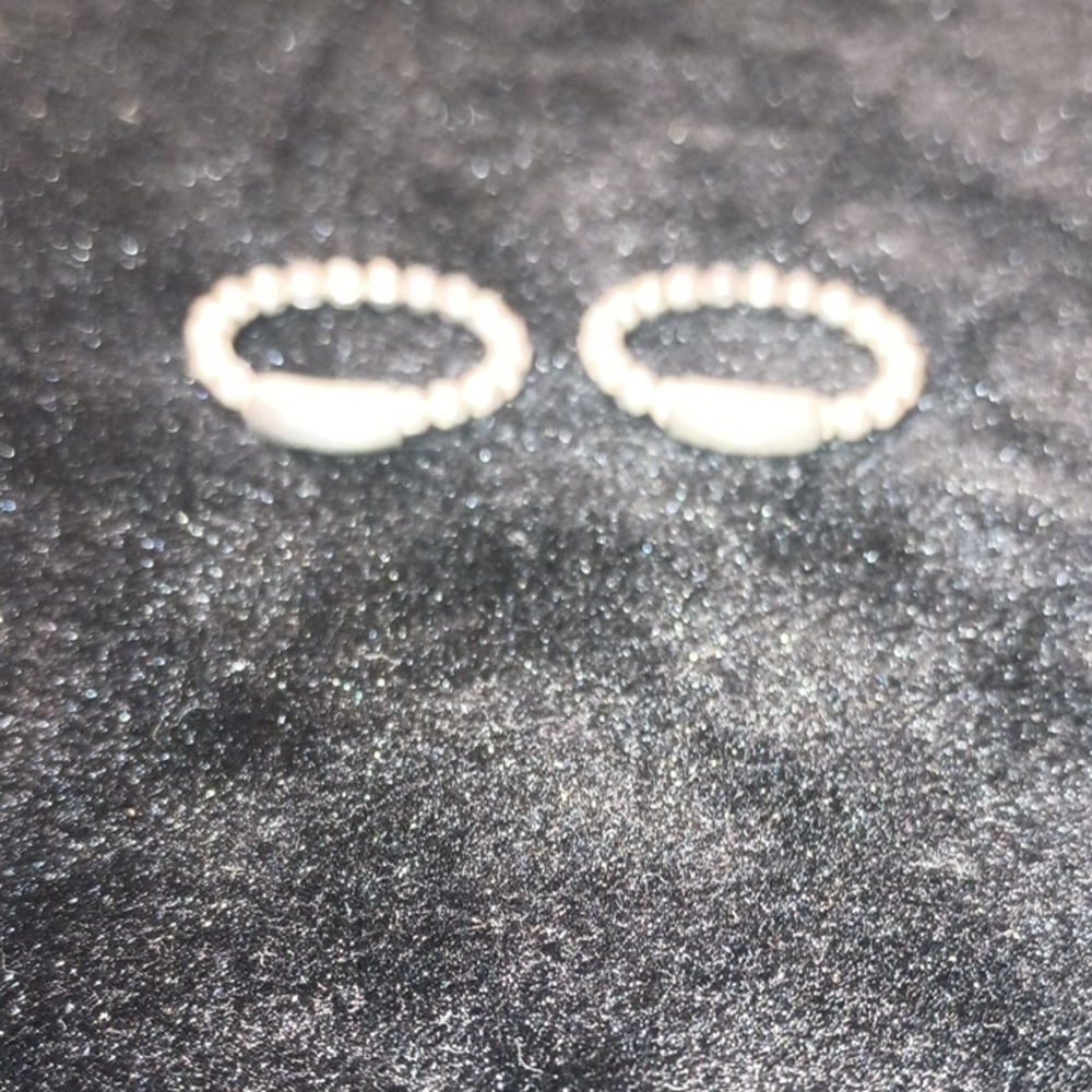 Sterling Silver Stretch Rings